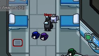 Among us Impostor win with 7 kills stacked in medbay screenshot 4