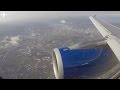 Manchester to London Heathrow in under 2 minutes- British Airways a319 full flight timelapse