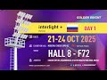 🇷🇺 GoldenBright – Interlight + Russia 2025 Day 1 | A Bright Start in Moscow
