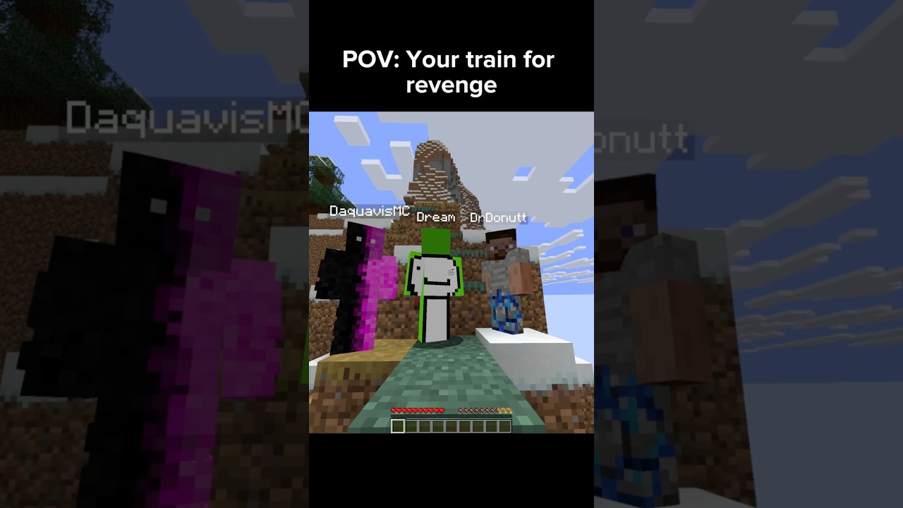 Minecraft revenge #minecraft #shorts