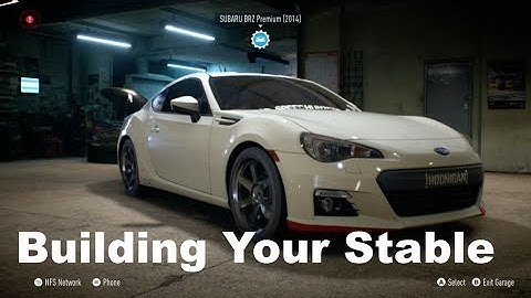 Need For Speed (2015) - Building Your Stable Trophy/Achievement