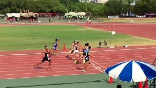 20160816 大阪高校総体 1年 男子 100ｍ 決勝