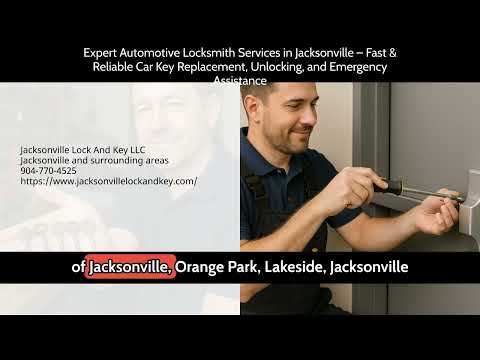 Auto Locksmith Jacksonville Fl