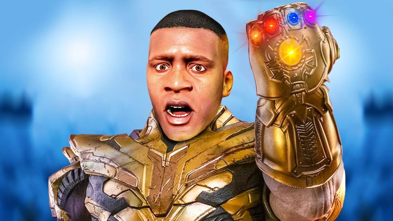 DEVENIR THANOS SUR GTA 5 ! (Fin de l'humanité)