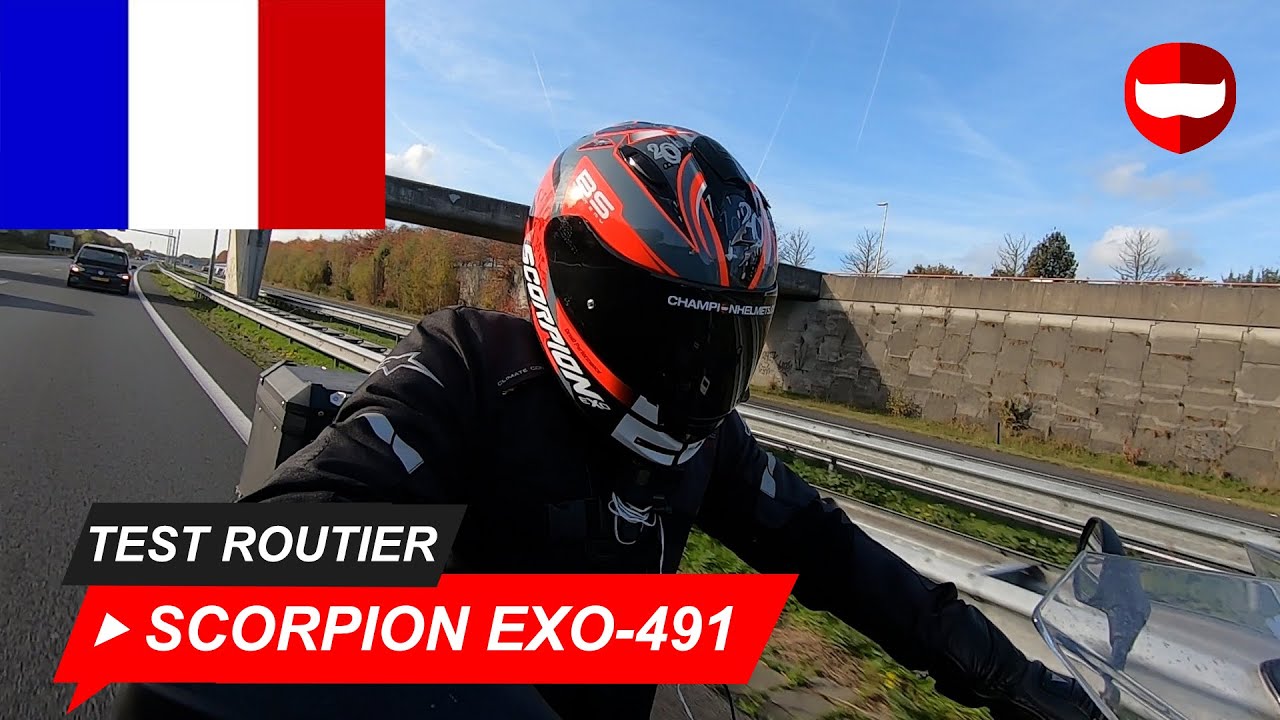 Casque Scorpion EXO-COMBAT EVO noir mat modulable moto