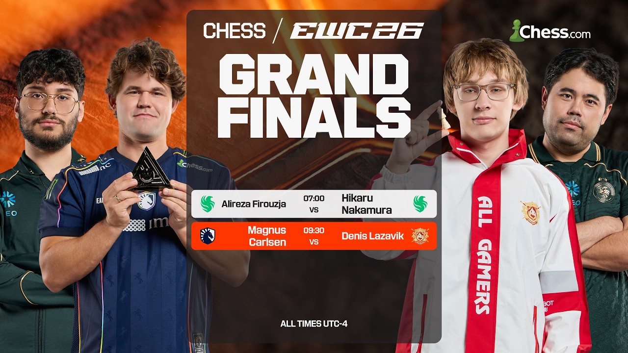 Magnus Carlsen Retains Chess Esports World Cup Title In Paris