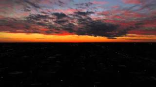 Chicago Sunset in 4K