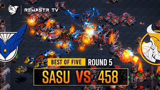 STARCRAFT FASTEST COREANO 🇰🇷 SASU vs 458 🇰🇷 ROUND 5 (2024)