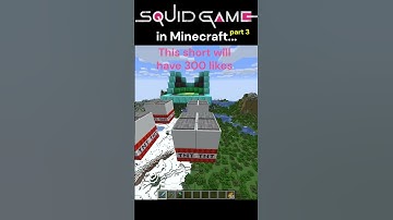 Squid Game in Minecraft #minecraft #mc #squidgame #squidgame2 #squidgame3 #edit #edits #memes #meme