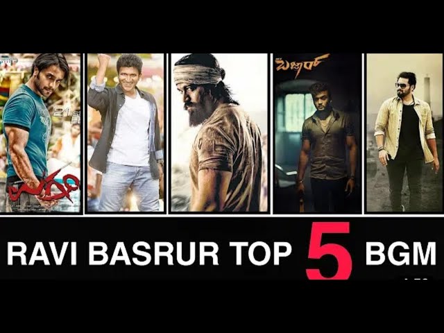 #Ravibasrur #mufti #kgf | | music director Ravi basrur best bgm| best  Kannada movie bgm - YouTube