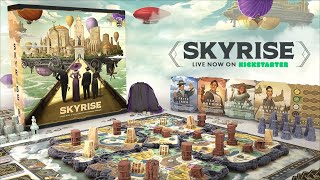 [TRAILER] Skyrise - A game of auctioning and artistic egos now LIVE on Kickstarter!