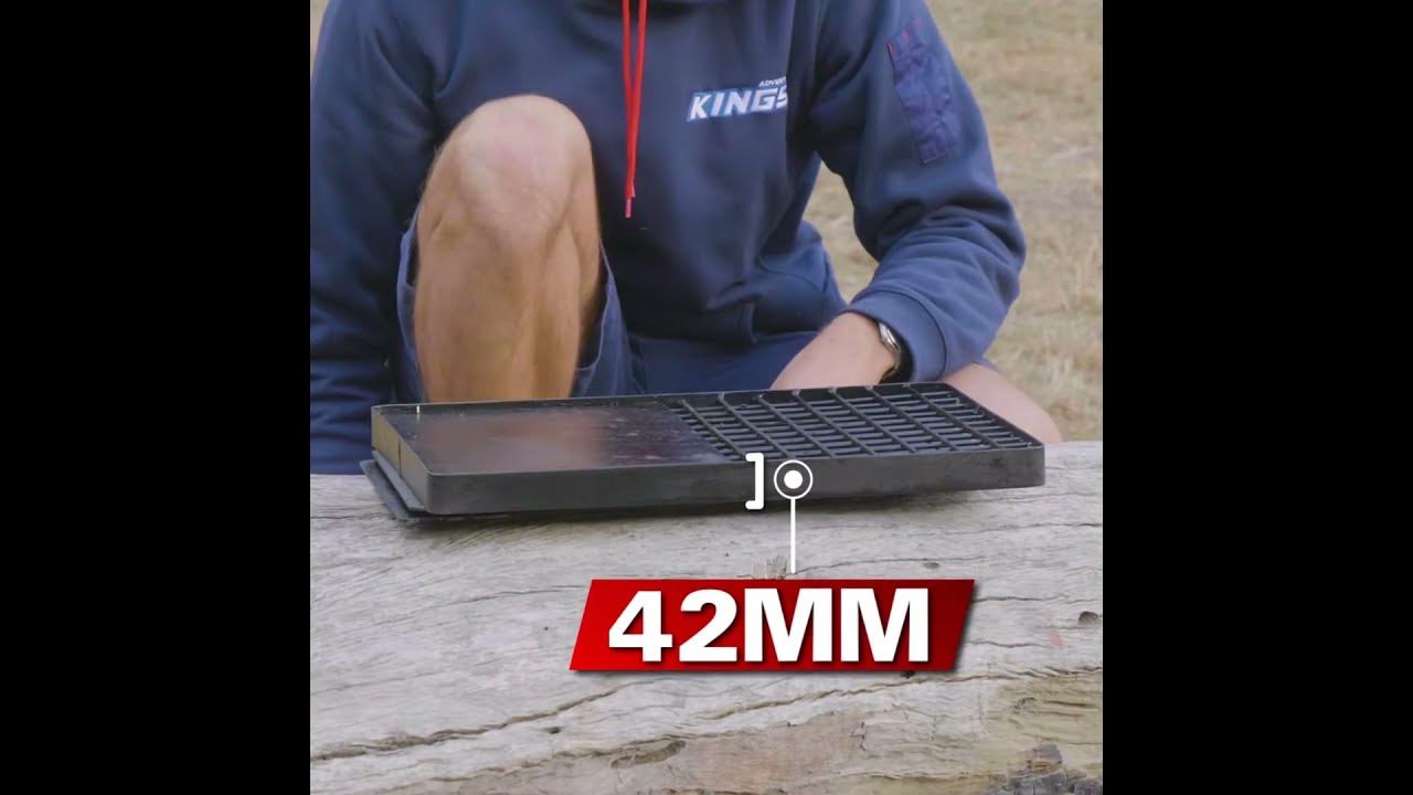 Adventure Kings Fire pit + Essential BBQ Plate makes a perfect Combo