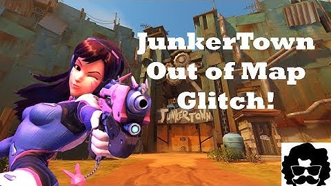 Overwatch - JunkerTown Out of Map D.Va Glitch