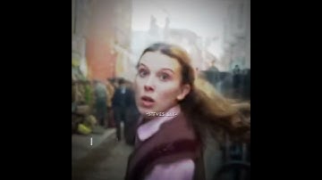 i can run faster with no wind resistance || #shorts #edit #enolaholmes