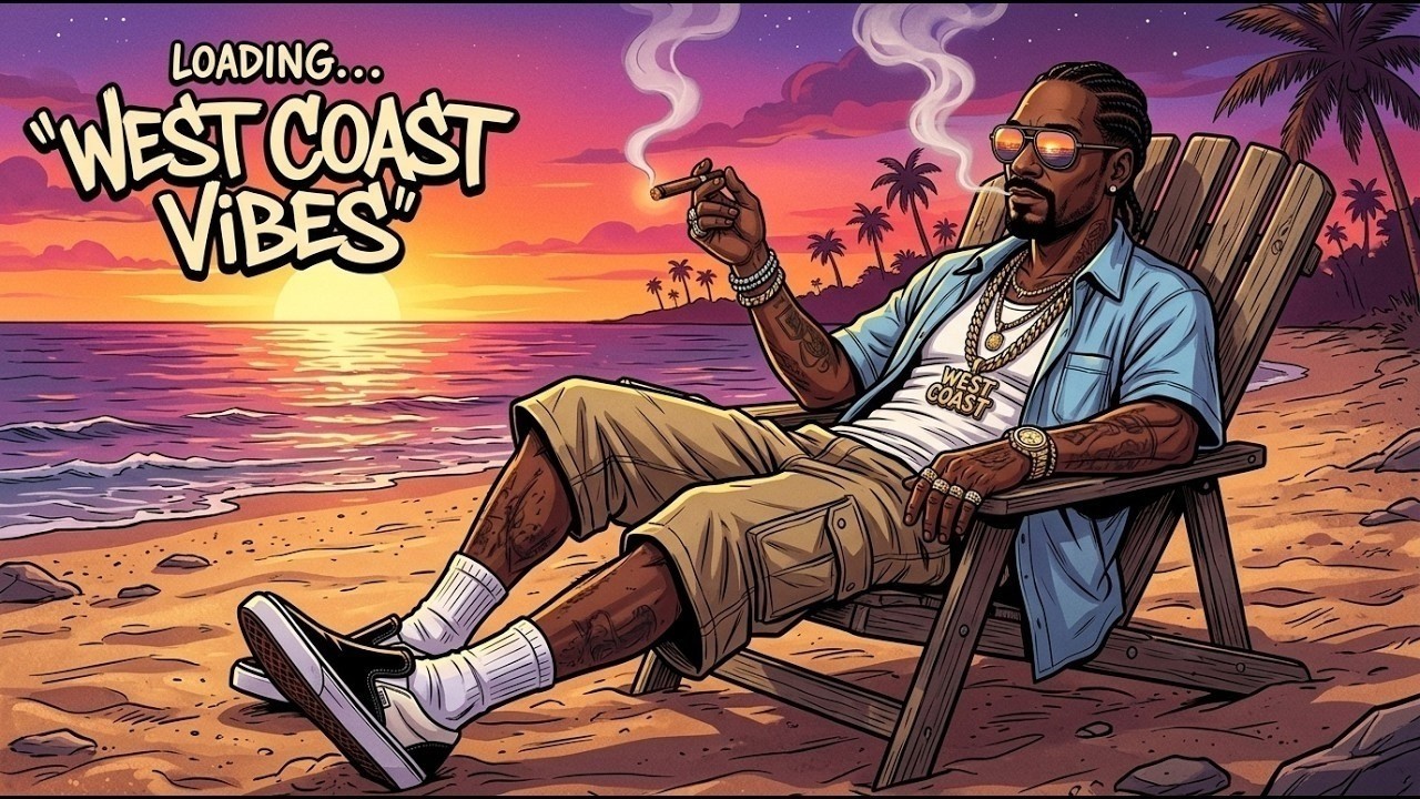 West Coast rap mix_(old school -g funk /music ) Snoop Dogg, Tupac