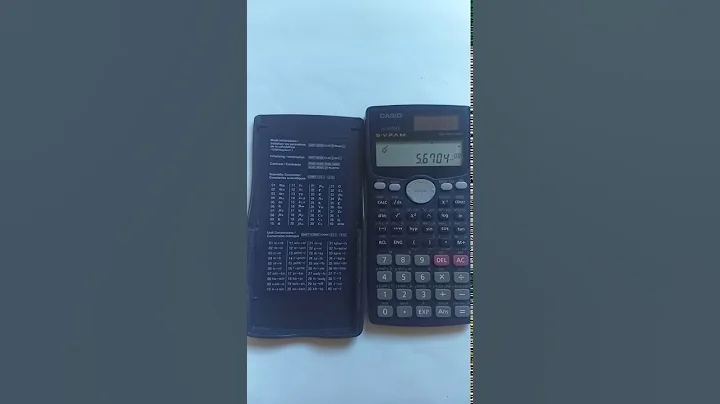 How To Find Values Of Scientific Constants Using Calculator [fx-991MS]