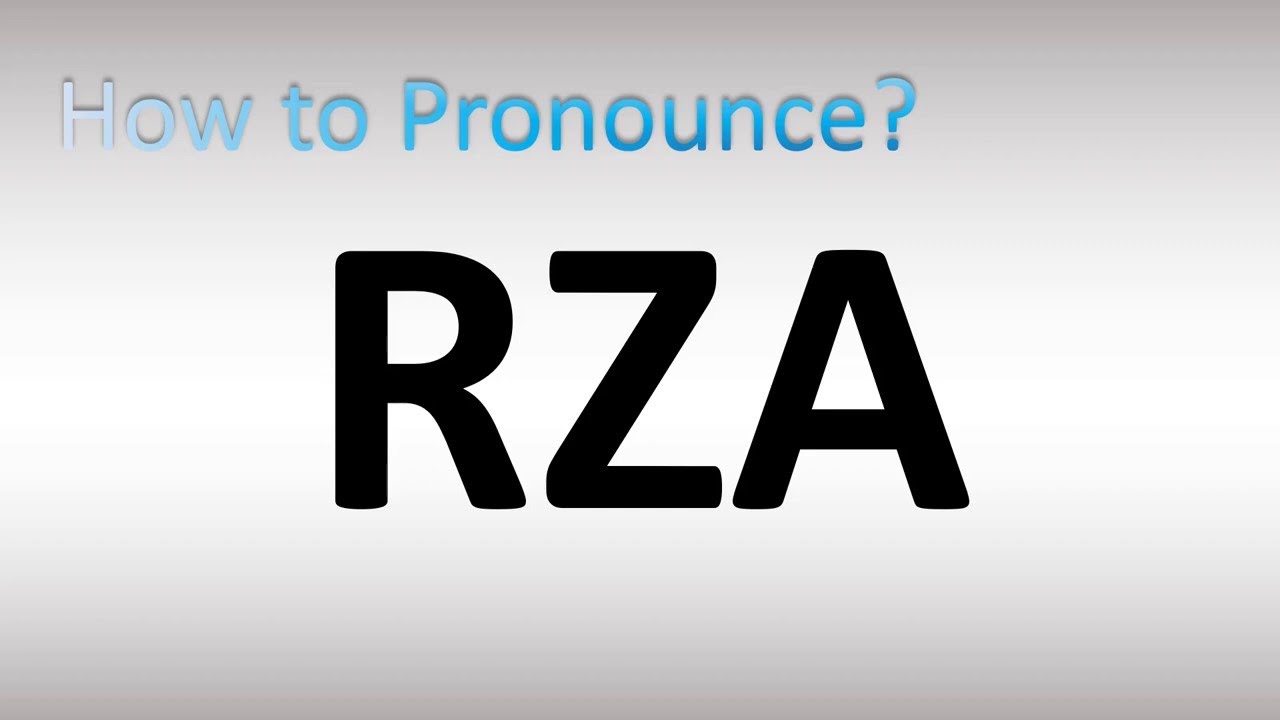 How To Pronounce RZA YouTube how-to-pronounce-rza-youtube