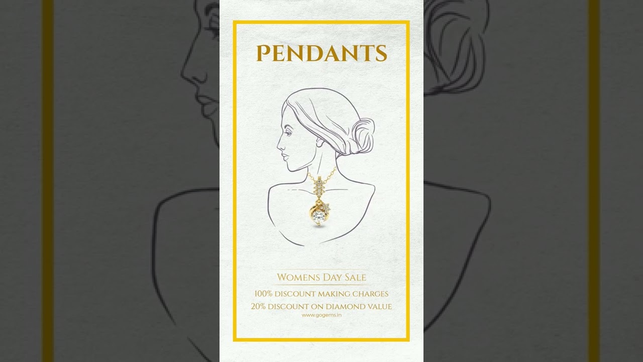 GOGEMS | WOMENS DAY SALE | DESIGNER DIAMOND JEWELLERY