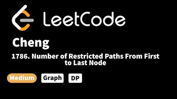 LeetCode 1786. Number of Restricted Paths From First to Last Node