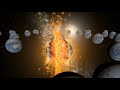 Earth Crashes into Earth Crashes into Earth Crashes into... - Universe Sandbox
