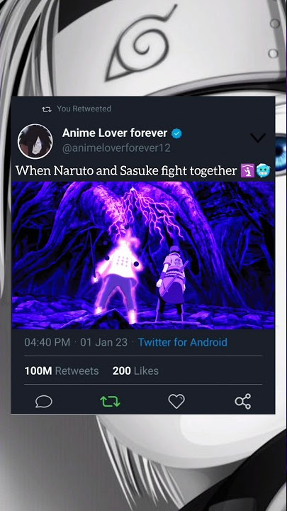 When Naruto and Sasuke fight together🛐🥶#shorts #anime #naruto #sasuke #madara #trendingshorts #viral