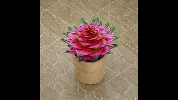 Endless Flower Effect (Procedural Geometry nodes by Bbbn19)