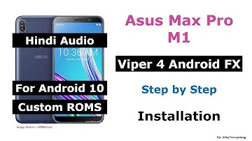 Asus Zenfone Max Pro M1 | Viper 4 Android FX | Android 10 | Installation | Hindi Audio