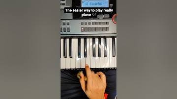 Impress on piano with 1 note! and E NOTE play || #hdpiano #pianotutorial #shortsvideo