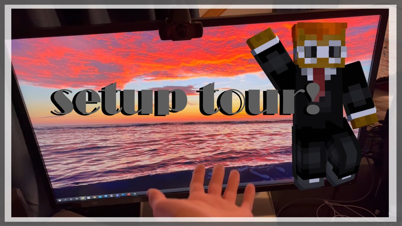 Setup tour and testing my new Ryzen 7 5800x! Hypixel - YouTube