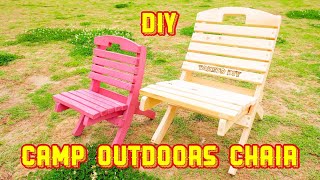 キャンプDIY アウトドア折りたたみ椅子