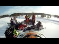 No snow, no mountain - Russia ride snowmobile