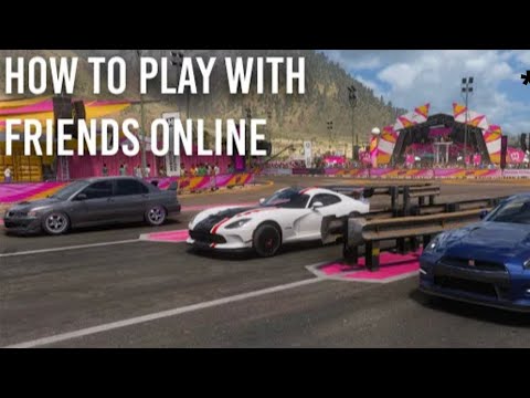 Forza Horizon 5: How to play with friends/ mit Freunden spielen