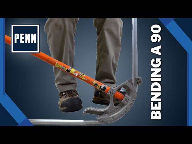 How Do You Bend a 90 in Conduit?