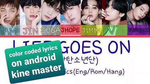 How to make color coded lyrics video in kine master android easy method #colorcodedlyrics #tutorial