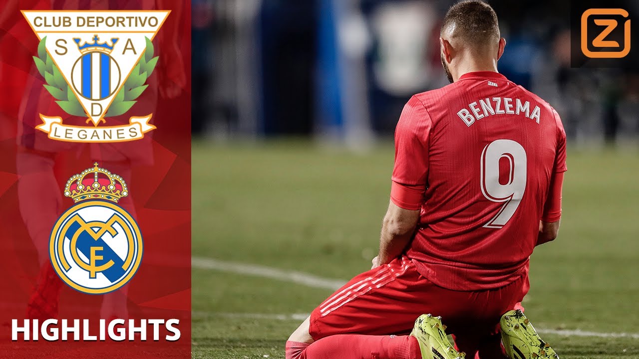 BENZEMA voorkomt NEDERLAAG | Léganes vs Real Madrid | La ...