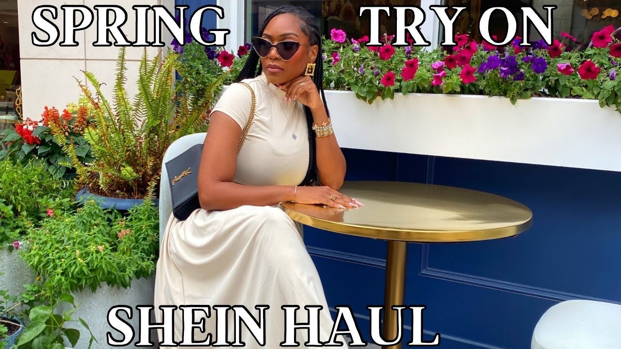 SHEIN Spring Outfit Inspo & TRY ON HAUL #SHEIN - YouTube