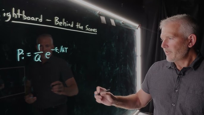 Teaching with a Learning Glass Lightboard 