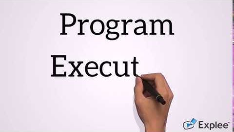 Program execution