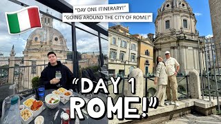 Rome Day 1 Going Around The City Colosseum, Trevi Fountain Kimpoy Feliciano