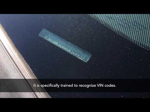 How to read a VIN with our AI-powered OCR