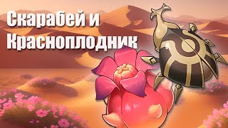 Скарабей и Красноплодник . Геншин Импакте