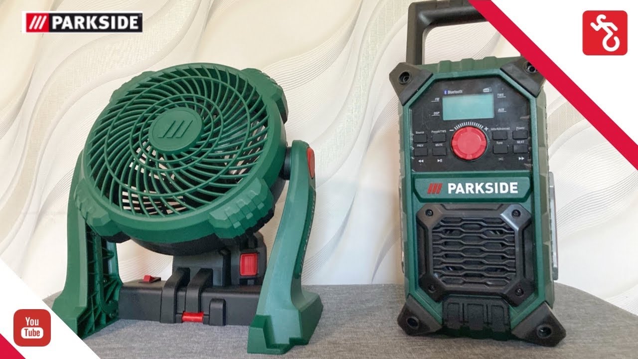 Parkside akkus ventilátor Cordless Fun 20V / PVA 20-LI A1 - YouTube