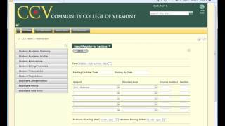 Web Registration Tutorial