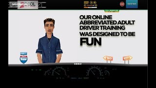 Ohio Abbreviated Adult Driver Training Course Demo From 2Cool Traffic School