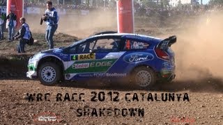WRC Spain Catalunya RACC 2012 Shakedown + Comments (full HD)