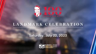 Fred Logan Landmark Celebration Tribute