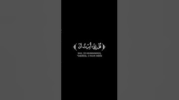 كرومات قرآن شاشة سوداء ( قل أغير الله أتخذ ولياً ) قرآن كريم سورة الأنعام عز الدين ونيس العوامي
