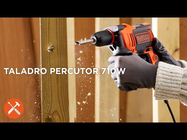 TALADRO PERCUTOR BLACK+DECKER BEH710K-QS 710W