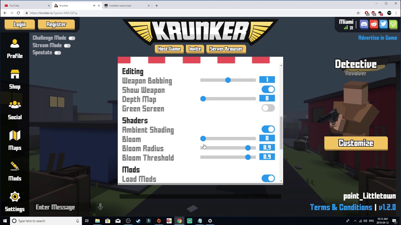 Krunker Mods Without Greasyfork Patched Youtube