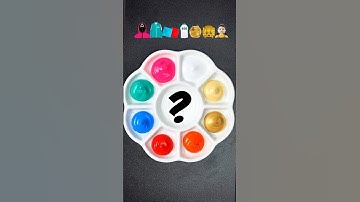 Guess the mixed color of Squid Game2（Part 7）#squidgame #squidgame2 #오징어게임 #satisfying #colormixing